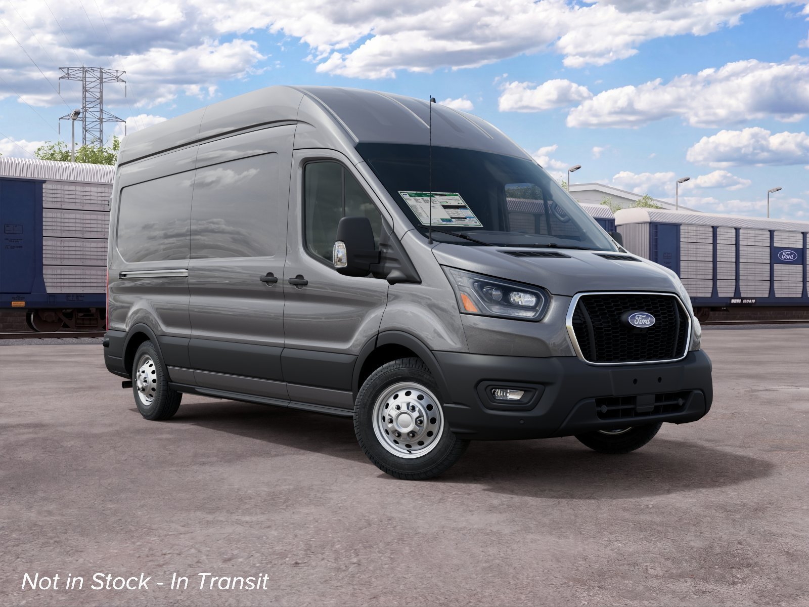 New 2027 Carbonized Gray Metallic Ford Base image 4