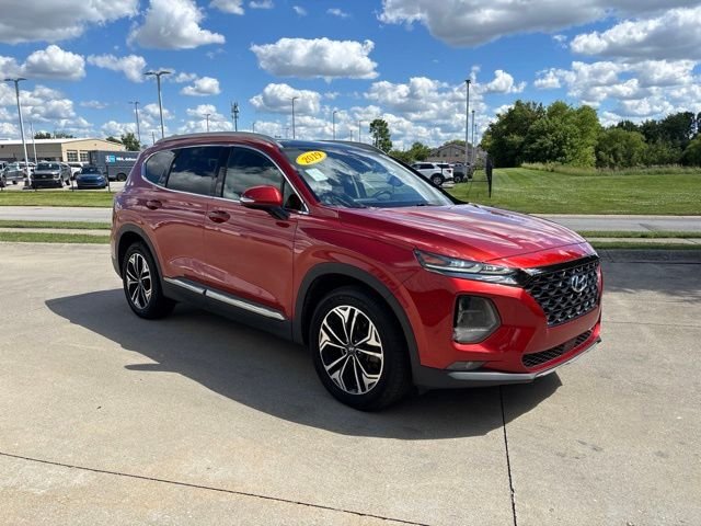 Used 2019 Lava Orange Hyundai Limited image 33