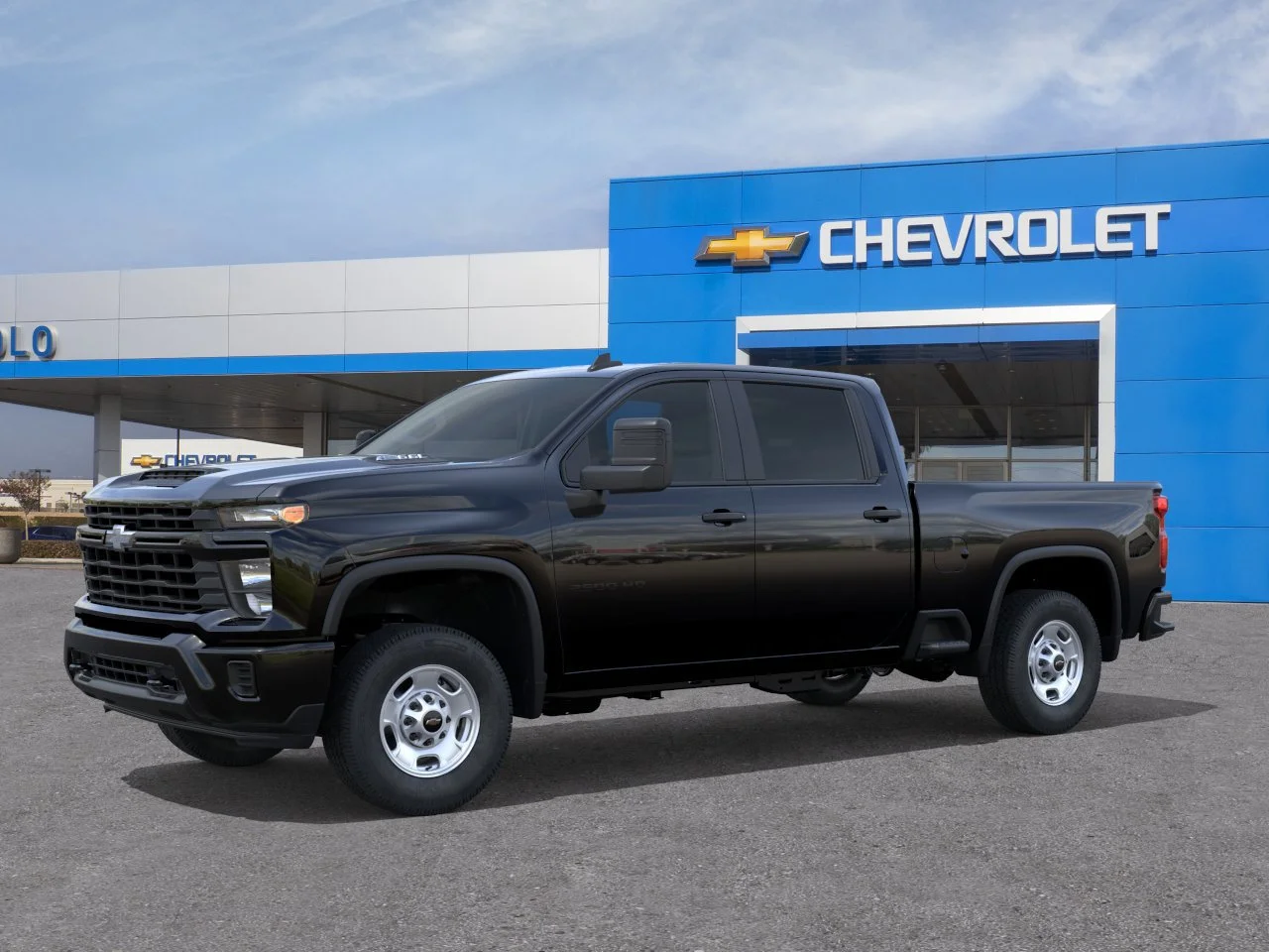 New 2026 Black Chevrolet WT image 2