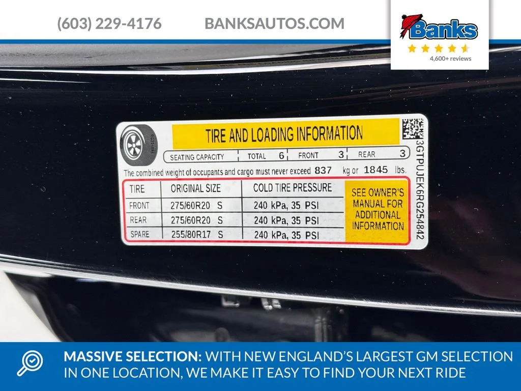 Certified Used 2024 Onyx Black GMC Elevation image 8