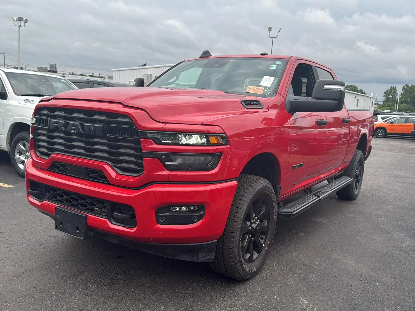 Used 2026 Flame Red Clearcoat Ram Big Horn image 8