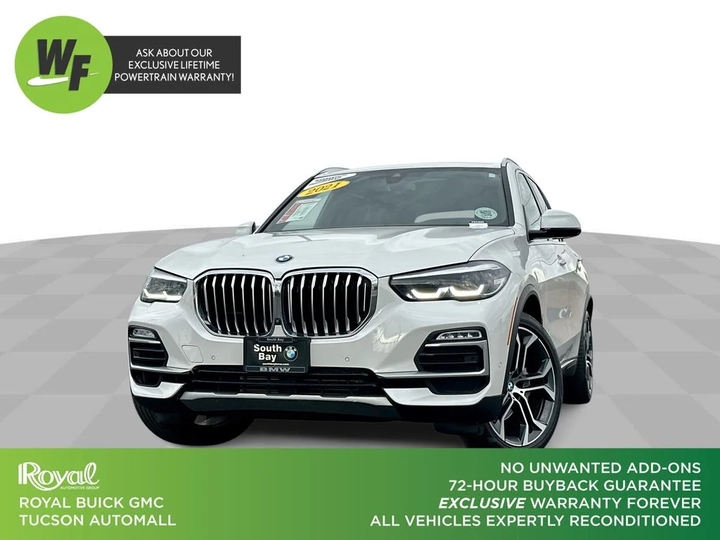 Used 2021 White BMW xDrive40i image 1
