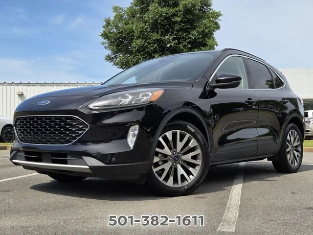 Used 2020 Black Ford Titanium image 23