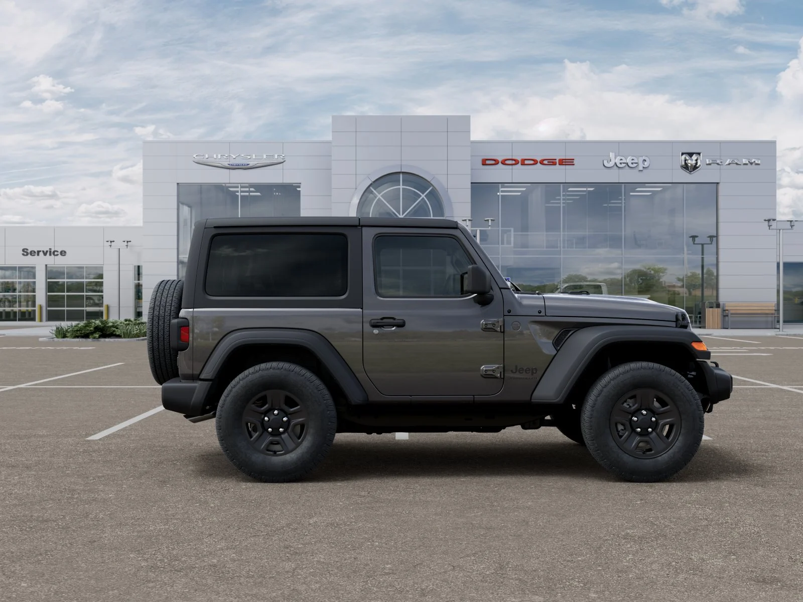 New 2026 Granite Crystal Metallic Clearcoat Jeep Sport image 48