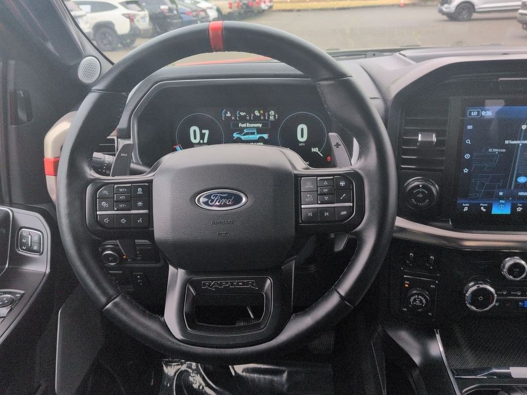 Used 2022 Orange Metallic Ford Raptor image 14