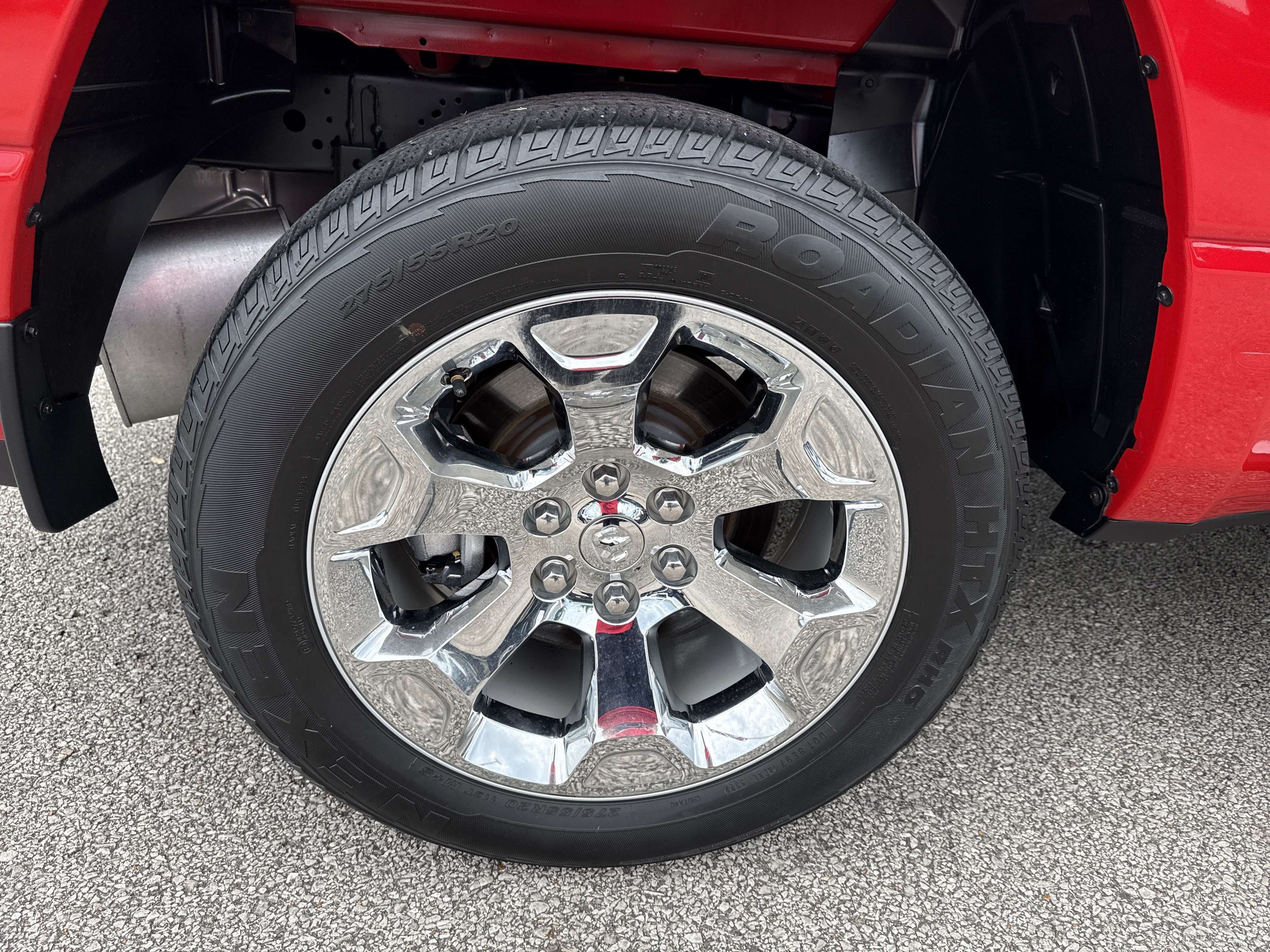 Used 2023 Flame Red Clearcoat Ram Big Horn image 18