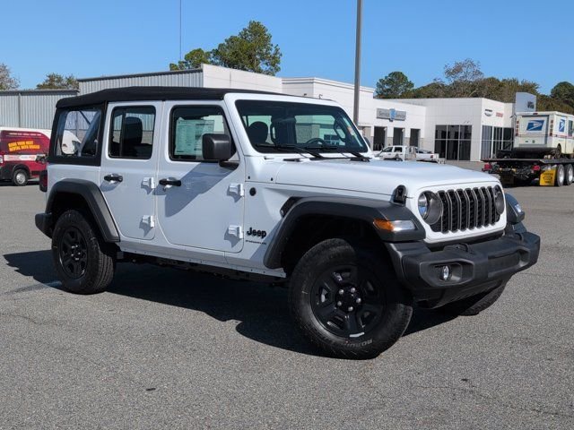 New 2026 Bright White Clear-Coat Exterior Paint Jeep Sport image 1
