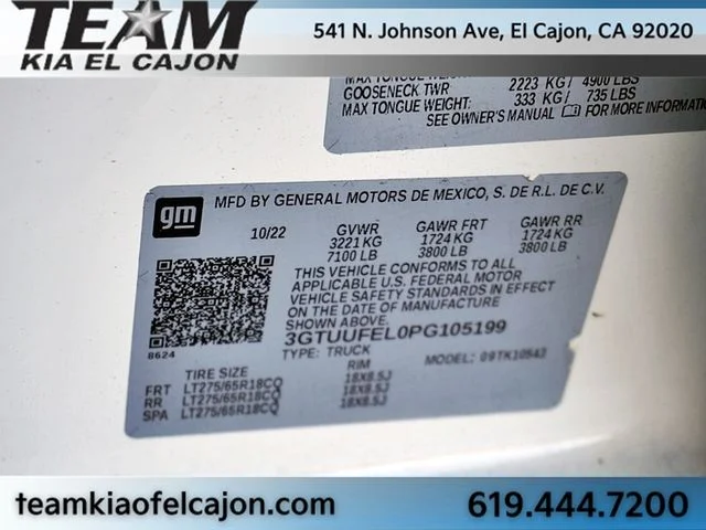 2023 GMC Sierra 1500 AT4X - Photo 37