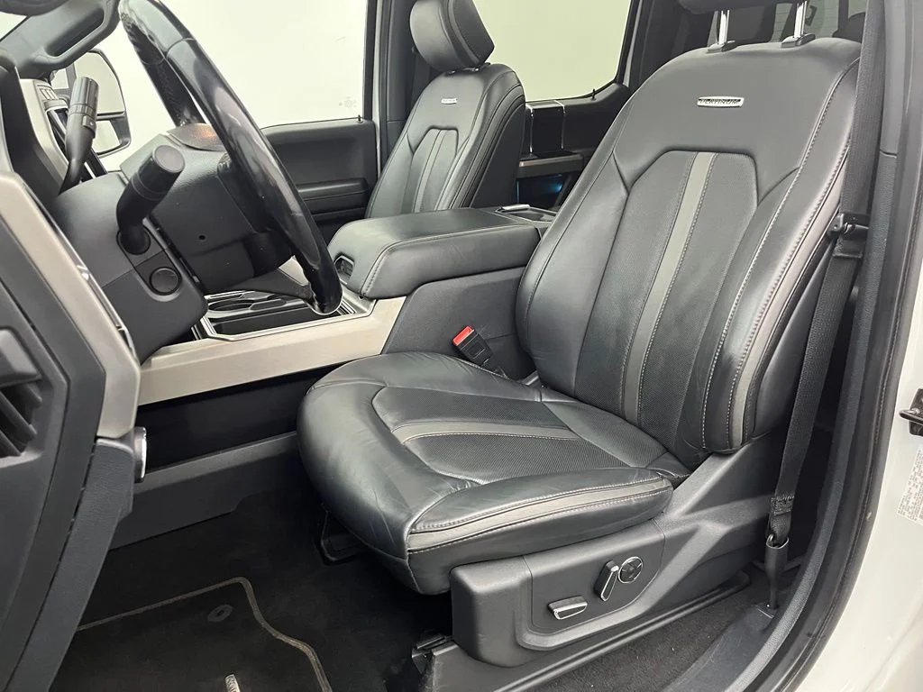 Used 2022 White Ford Platinum Lifted Truck image 24