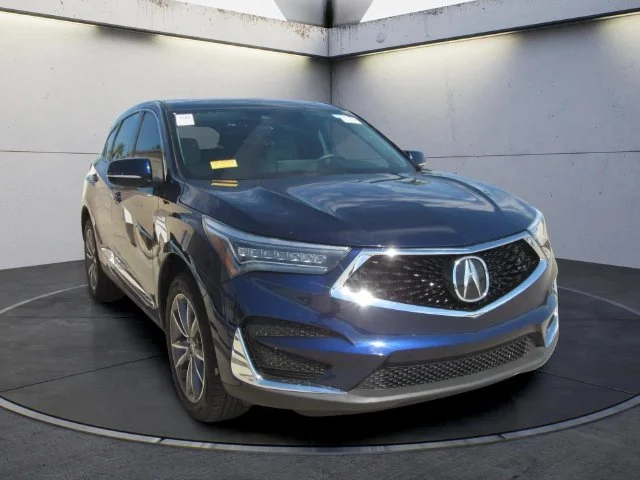 Used 2021 Fathom Blue Pearl Acura Technology Package image 2