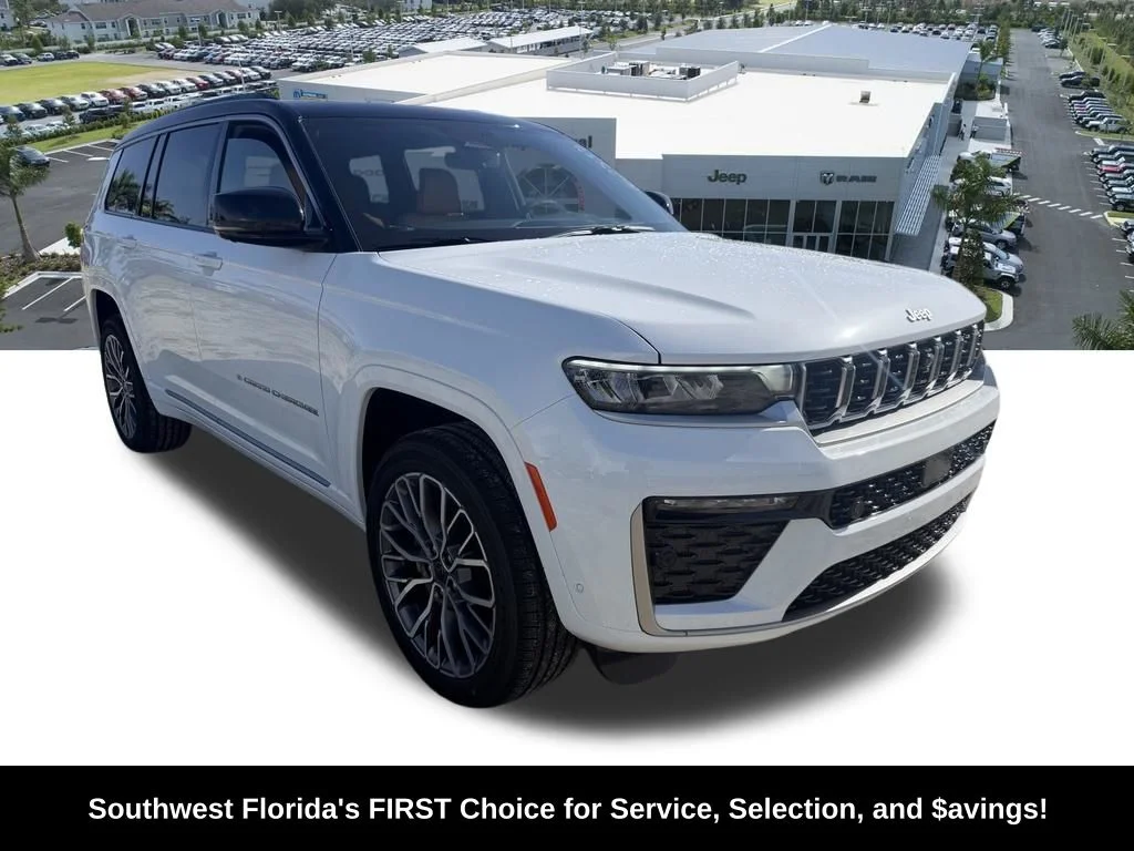 New 2027 Bright White Clear-Coat Paint Jeep Summit image 2