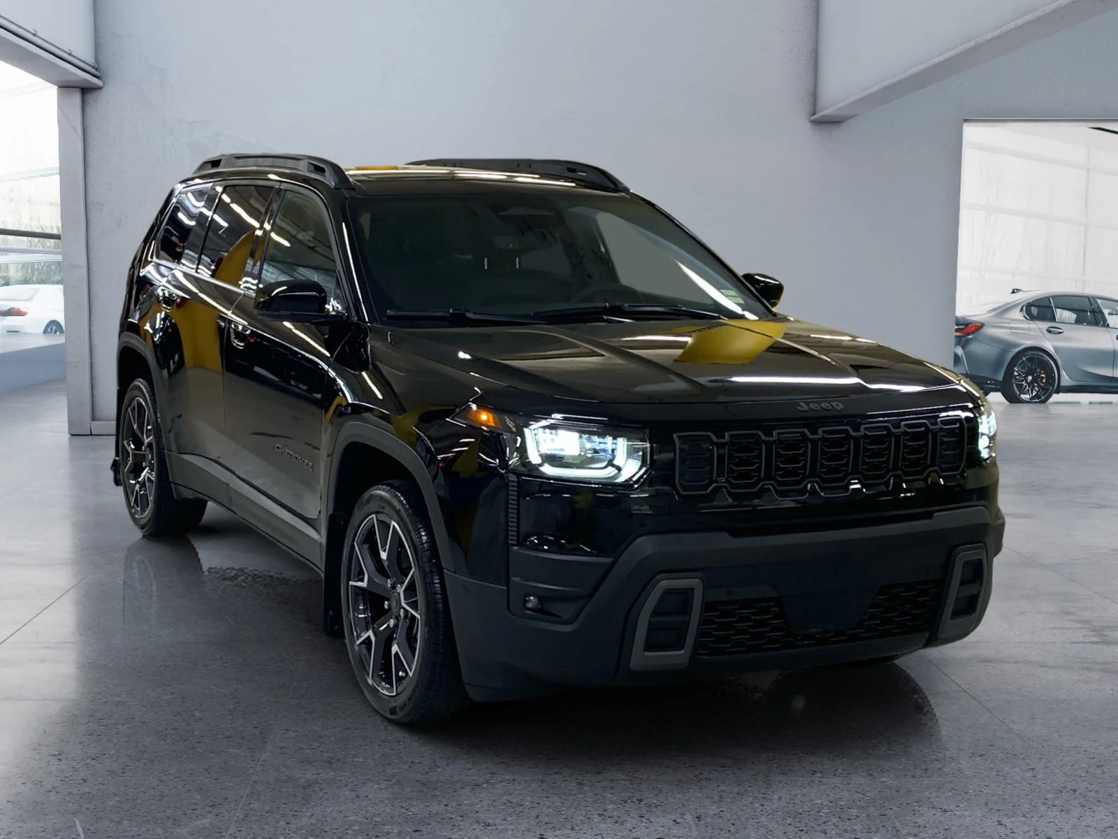New 2026 Diamond Black Crystal Pearl Jeep Overland image 7