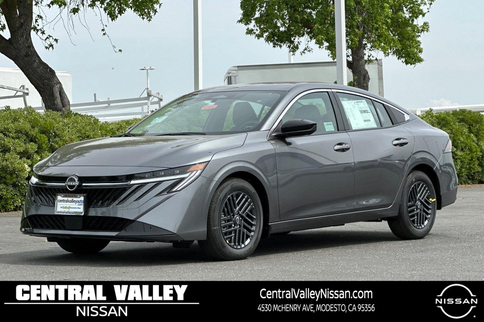 New 2026 Gun Metallic Nissan SV image 8