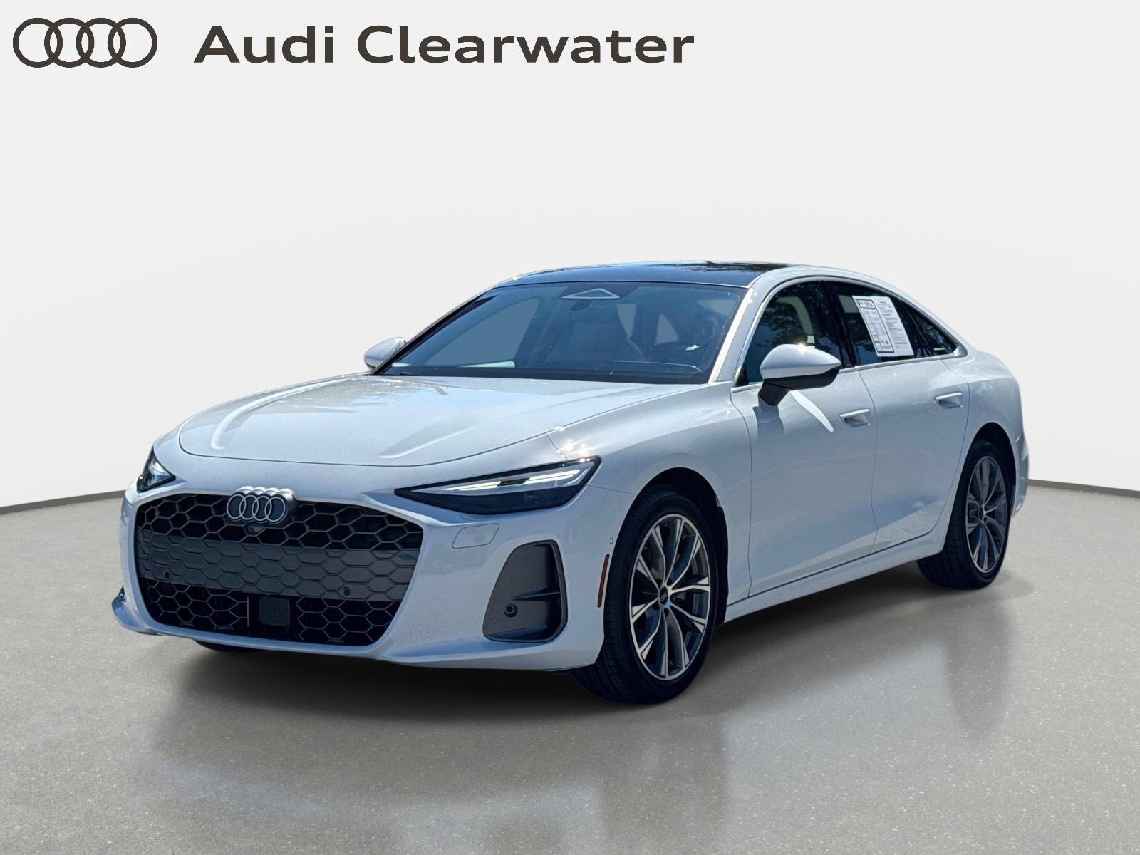 Glacier White 2026 Audi A6 Sedan All-Wheel Drive Automatic