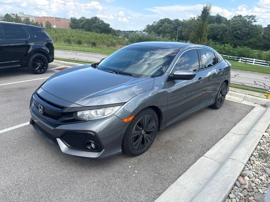 Used 2018 Honda Civic Hatchback EX with VIN SHHFK7H57JU238541 for sale in Fort Wright, KY