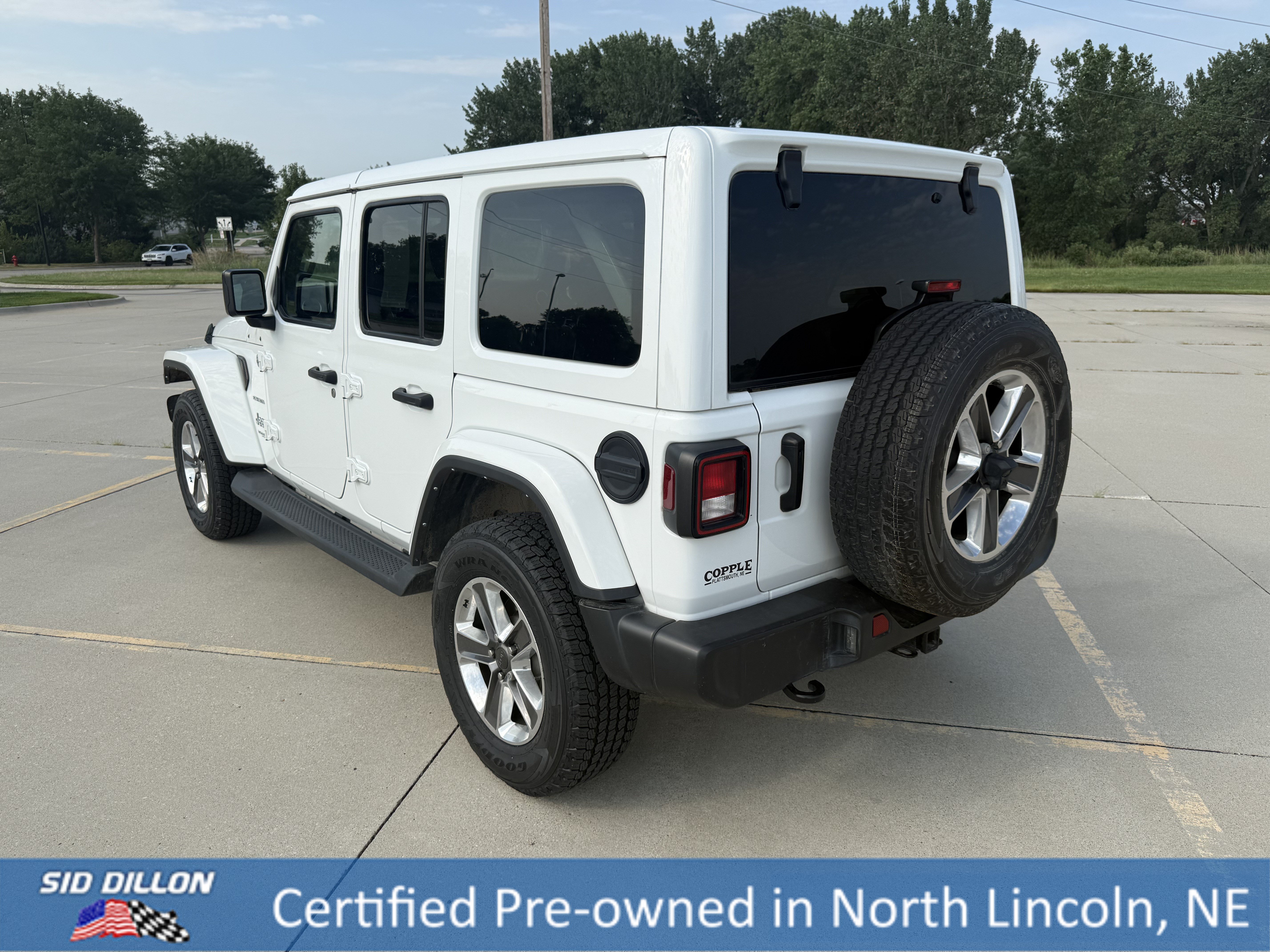 Certified Used 2022 Bright White Clearcoat Jeep Unlimited Sahara image 7
