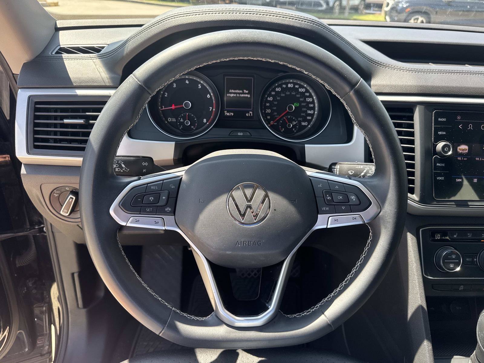 Used 2021 Black Volkswagen 3.6L V6 SE w/Technology image 22