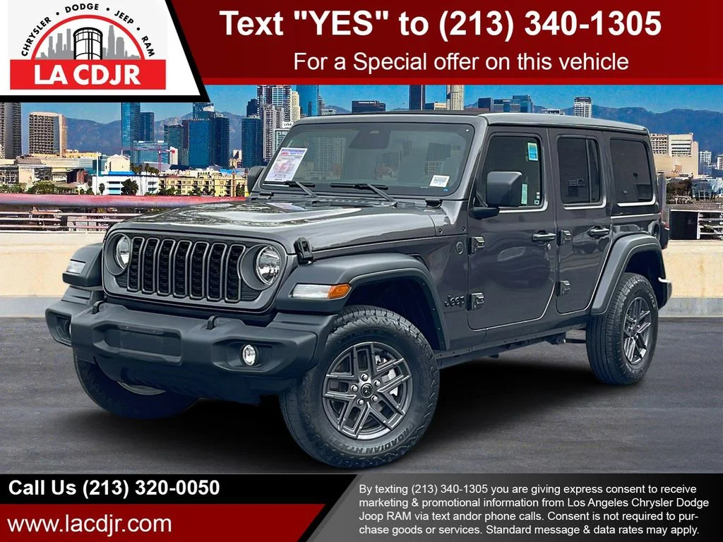 Used 2026 Gray Jeep Sport S image 1