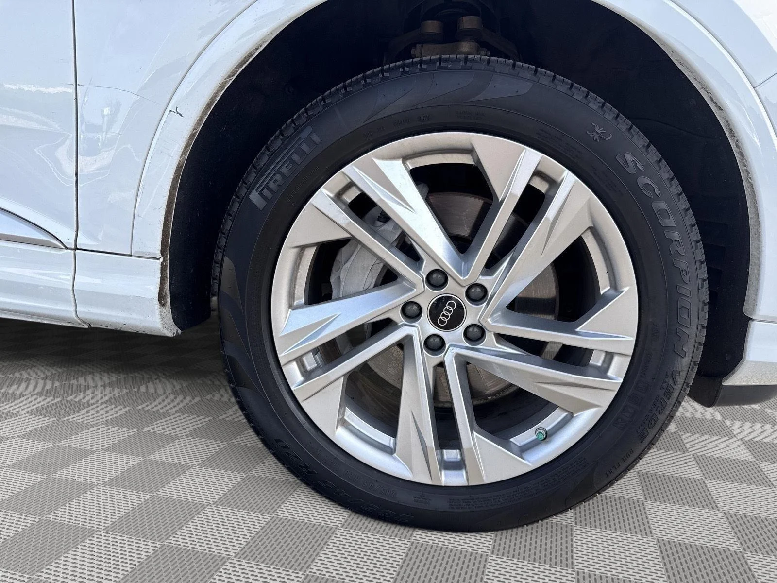 Used 2023 Glacier White Metallic Audi Premium image 14
