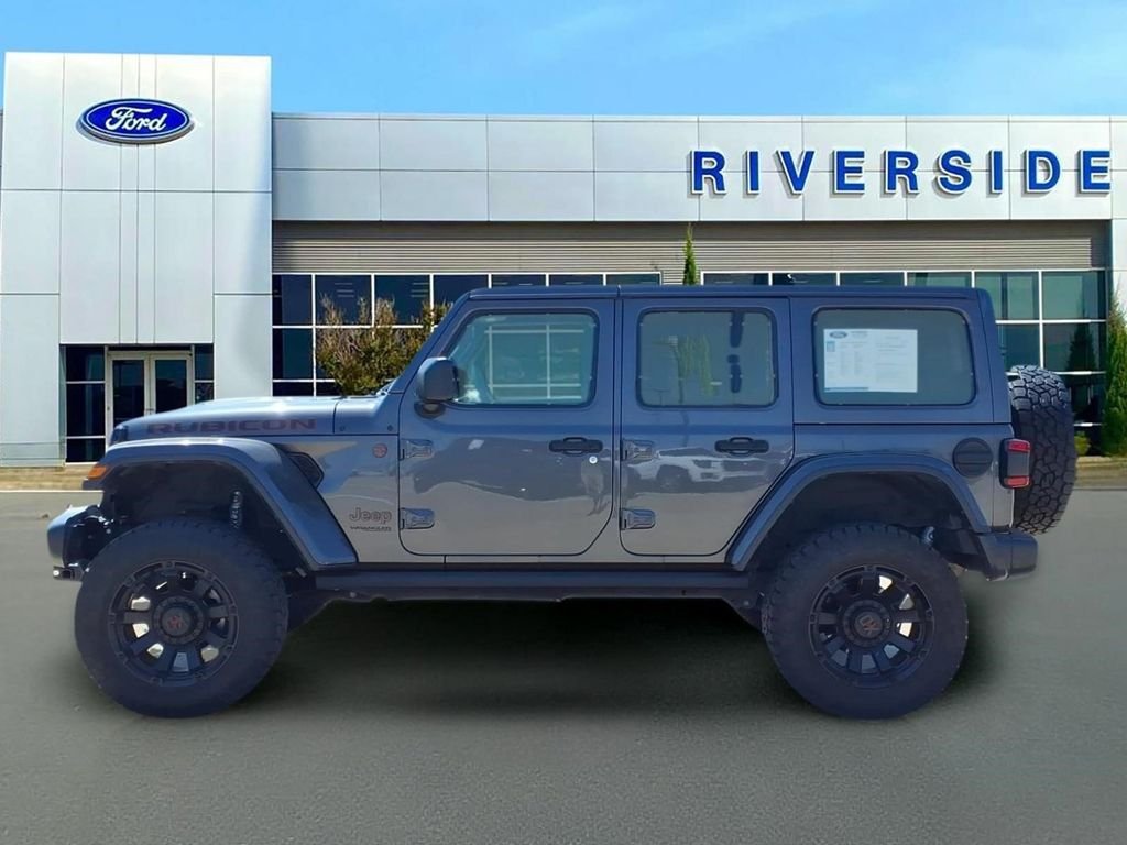 Used 2020 Crystal Metallic Jeep Unlimited Rubicon image 4