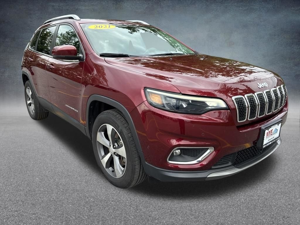 Used 2021 Red Jeep Limited image 8