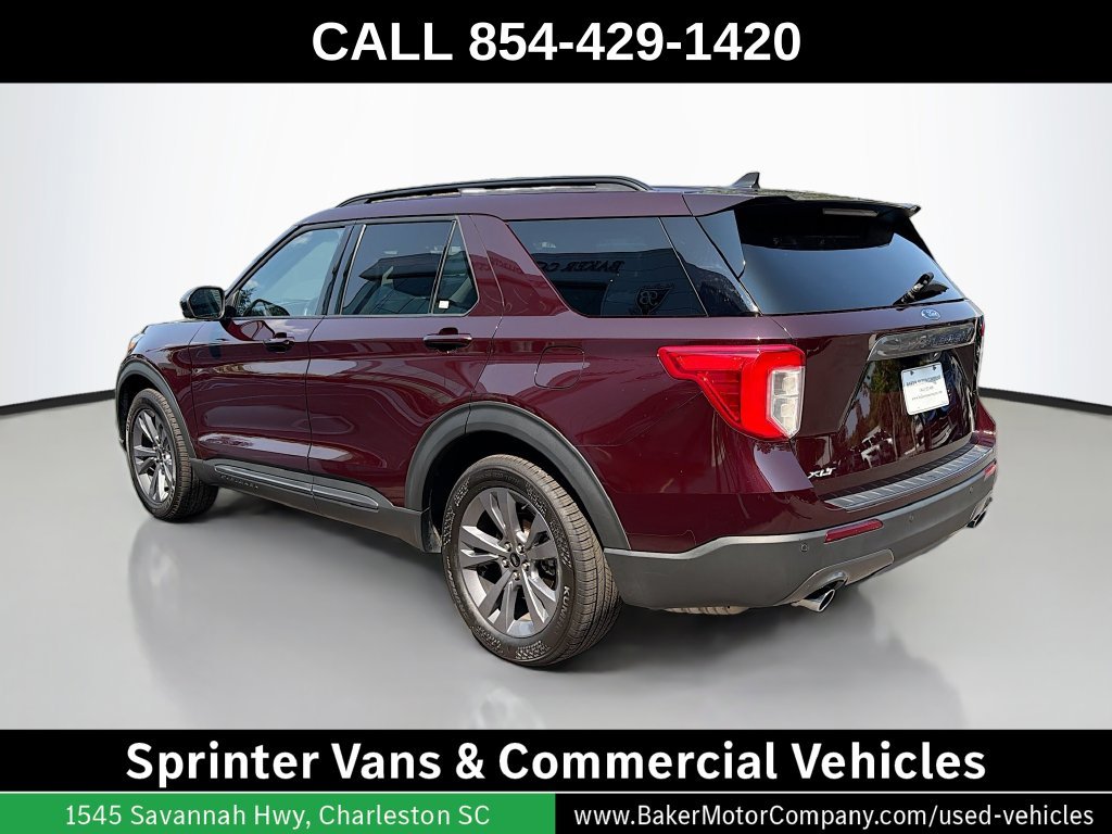 Used 2023 Red Ford XLT image 3