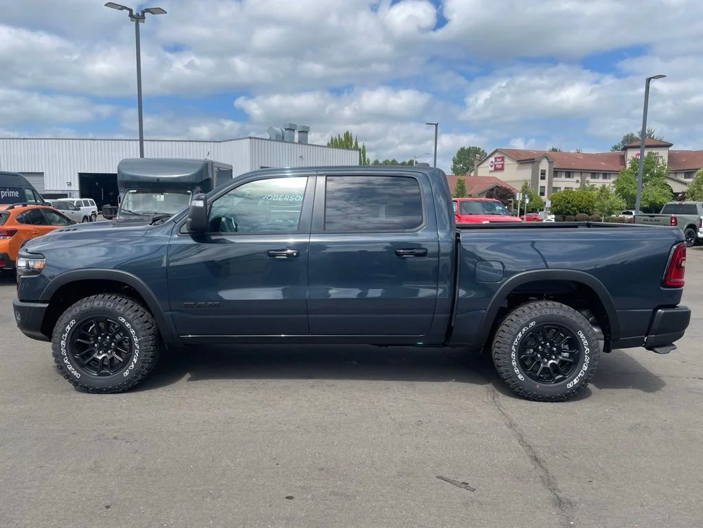New 2026 Forged Blue Metallic Exterior Paint RAM Rebel image 2