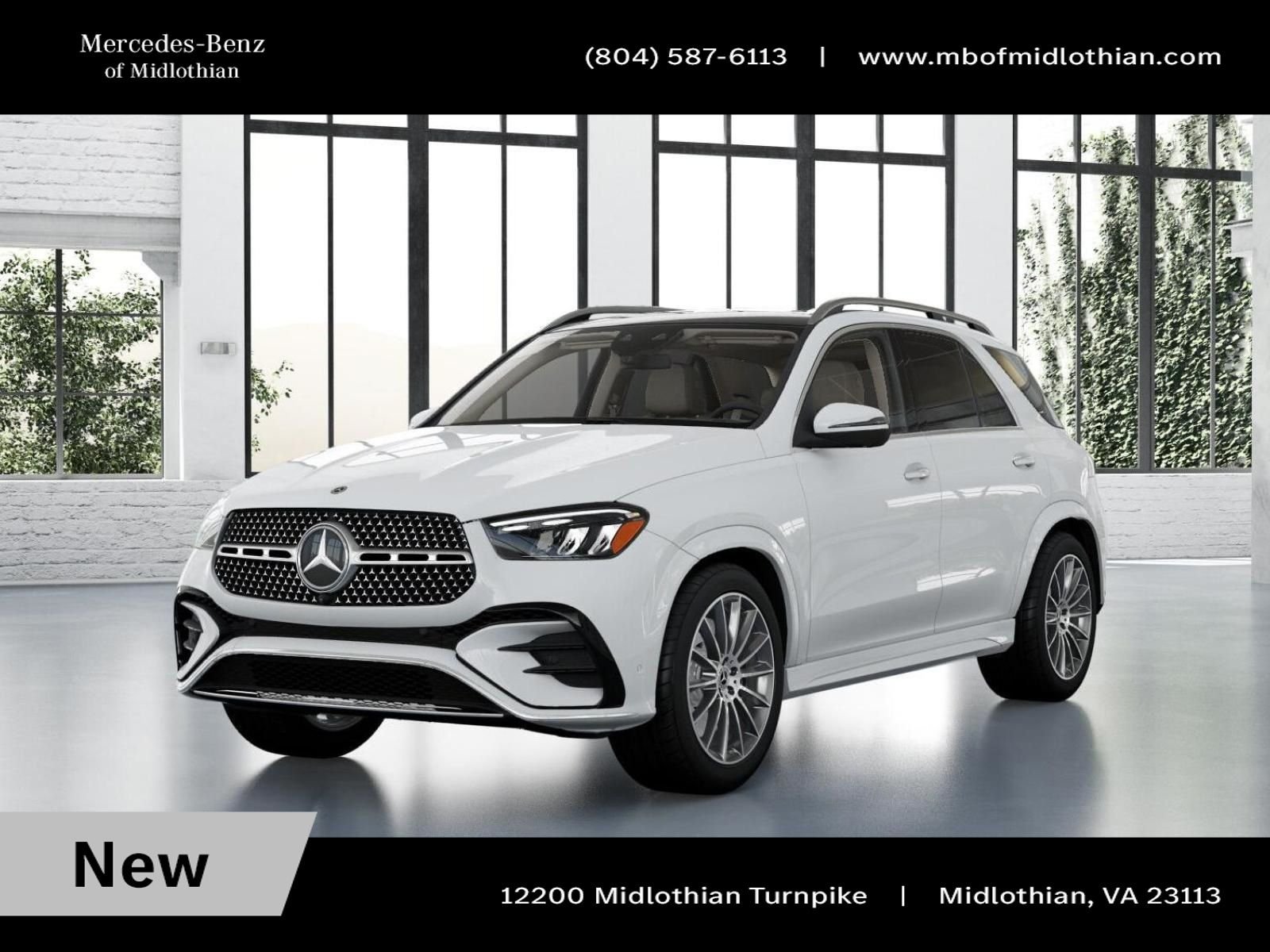 New 2026 Polar White Mercedes-Benz GLE 450 image 42