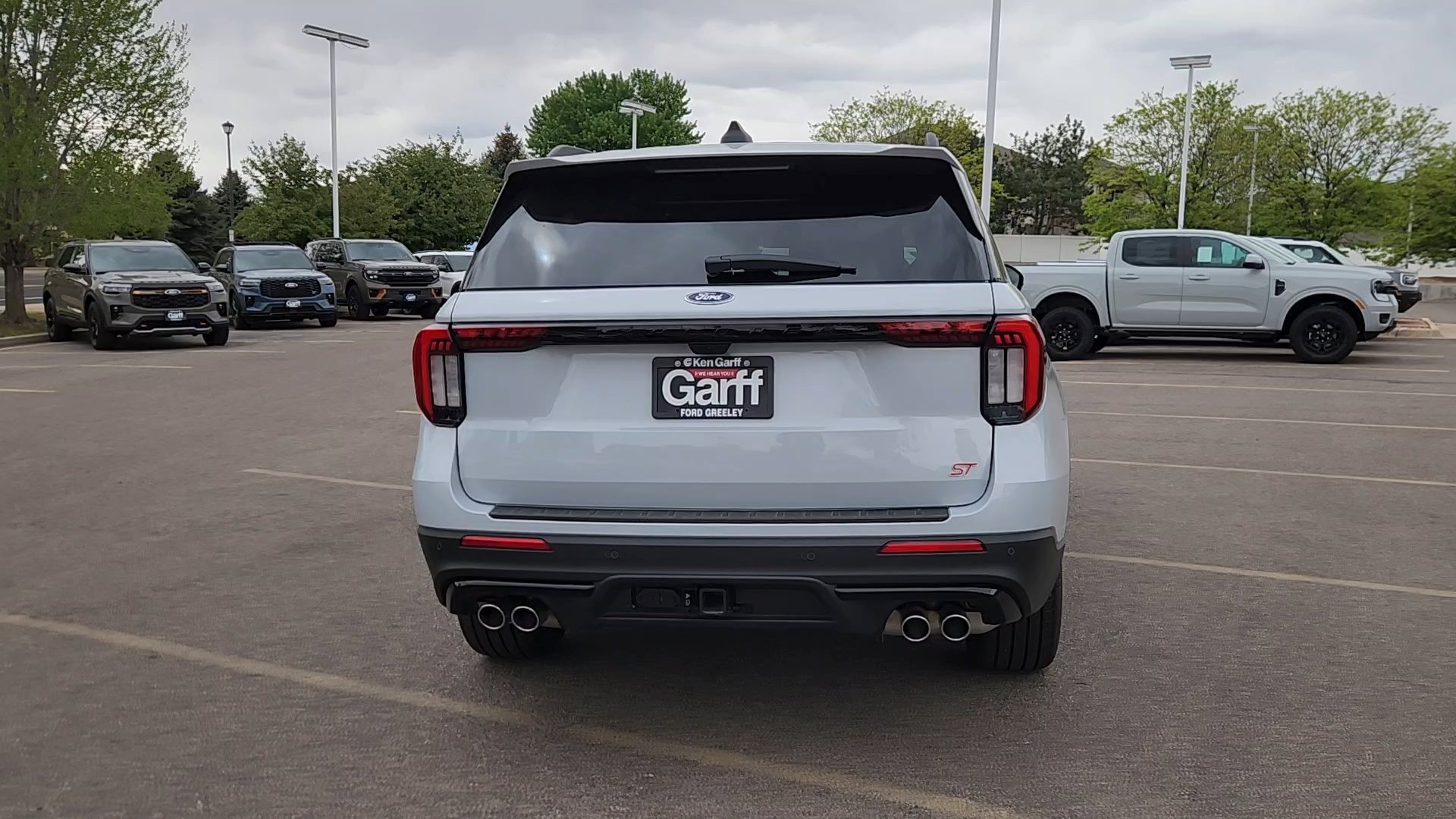 New 2026 Space White Metallic Ford ST image 16