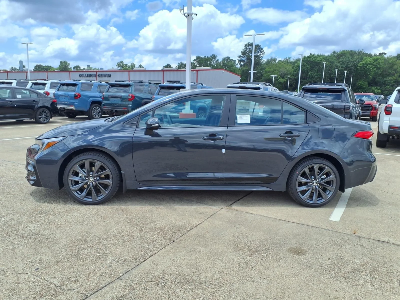 New 2026 Gray Toyota SE image 8