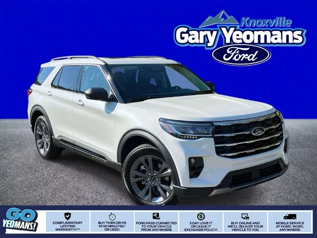 New 2026 Star White Metallic Tri-Coat Ford Active image 1