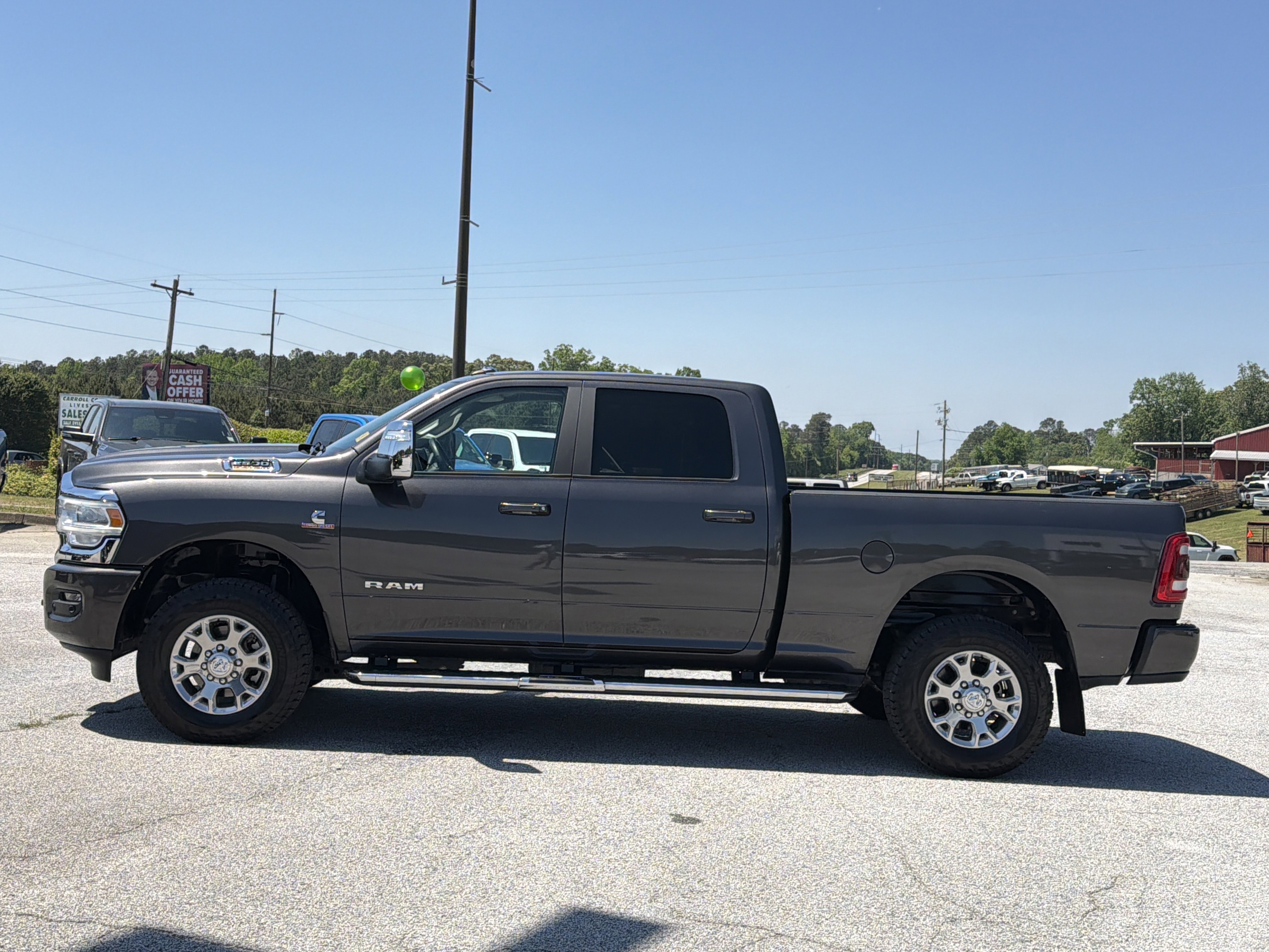 Used 2024 Granite Crystal Metallic Clearcoat Ram Laramie image 5