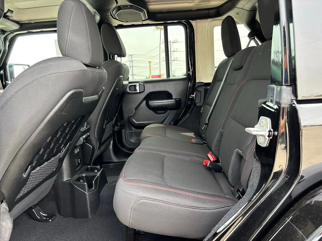 Used 2022 Black Clear Coat Jeep Rubicon image 13