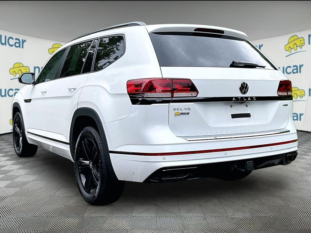 Used 2023 White Volkswagen 3.6L V6 SEL R-Line image 5