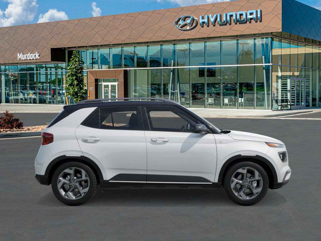 New 2026 Lunar White w/Black Roof Hyundai SEL w/Two-Tone Roof image 7