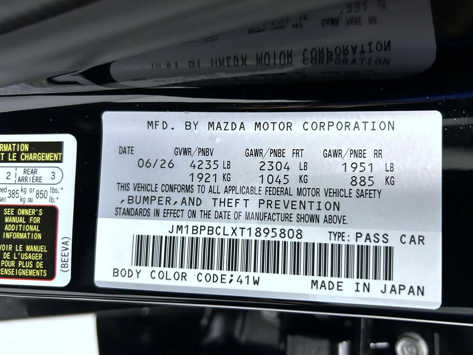 New 2026 Black Mazda 2.5 S Carbon Edition image 26