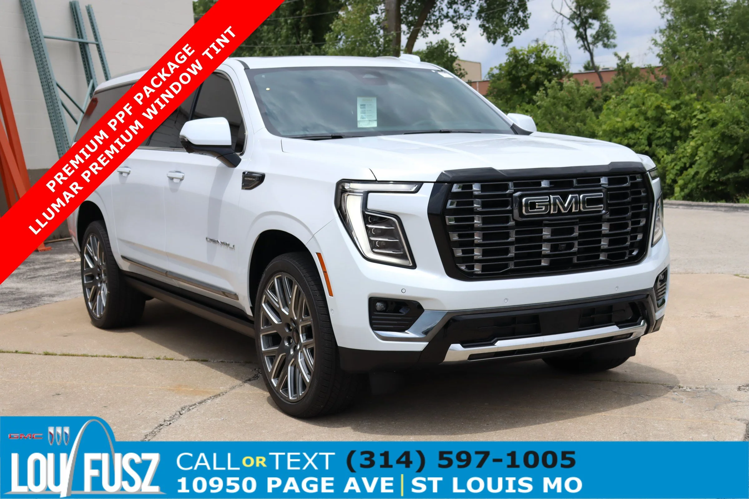 New 2026 Glacier White Tricoat GMC Denali Ultimate image 1