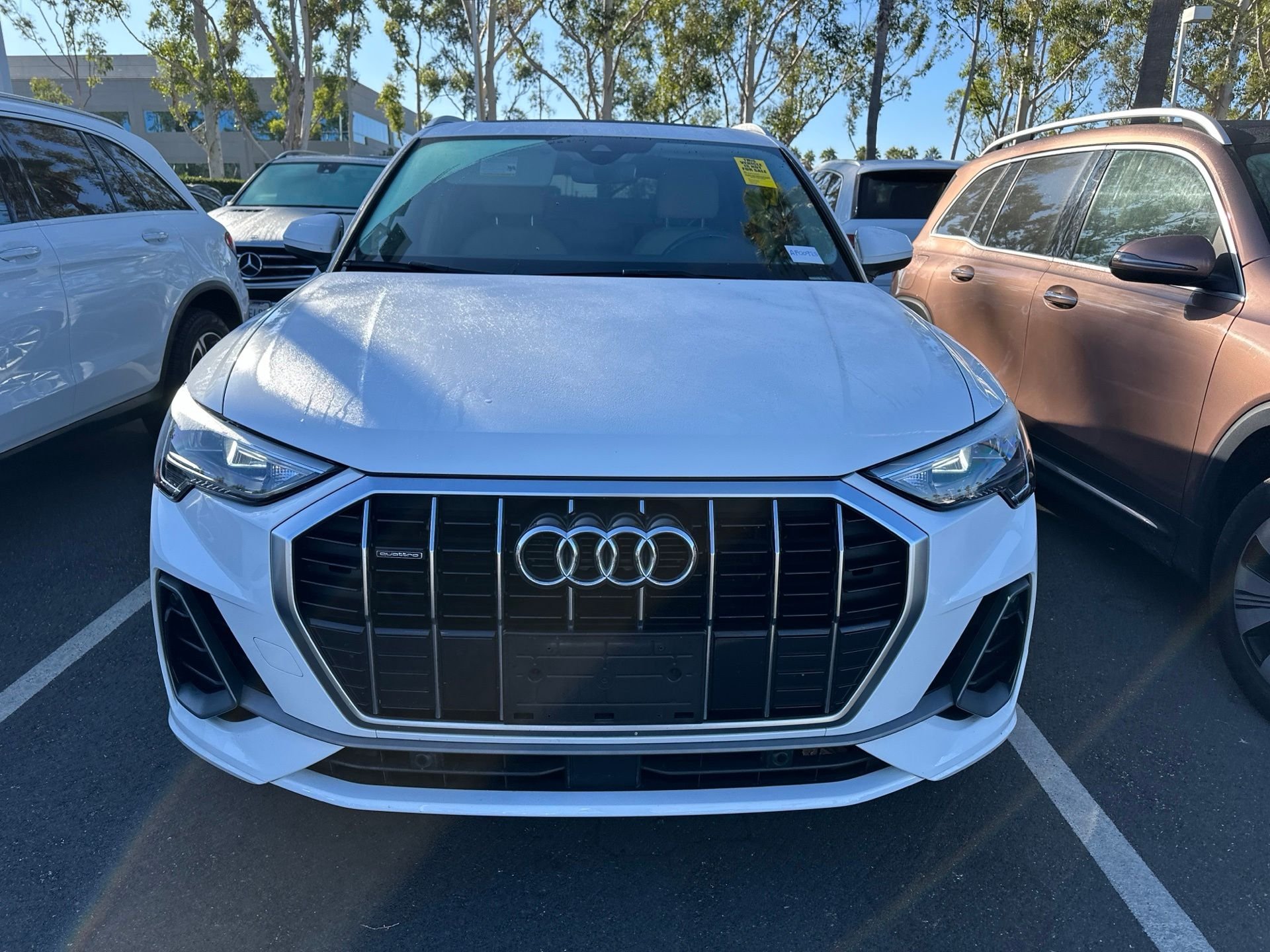 Used 2021 White Audi Premium image 2