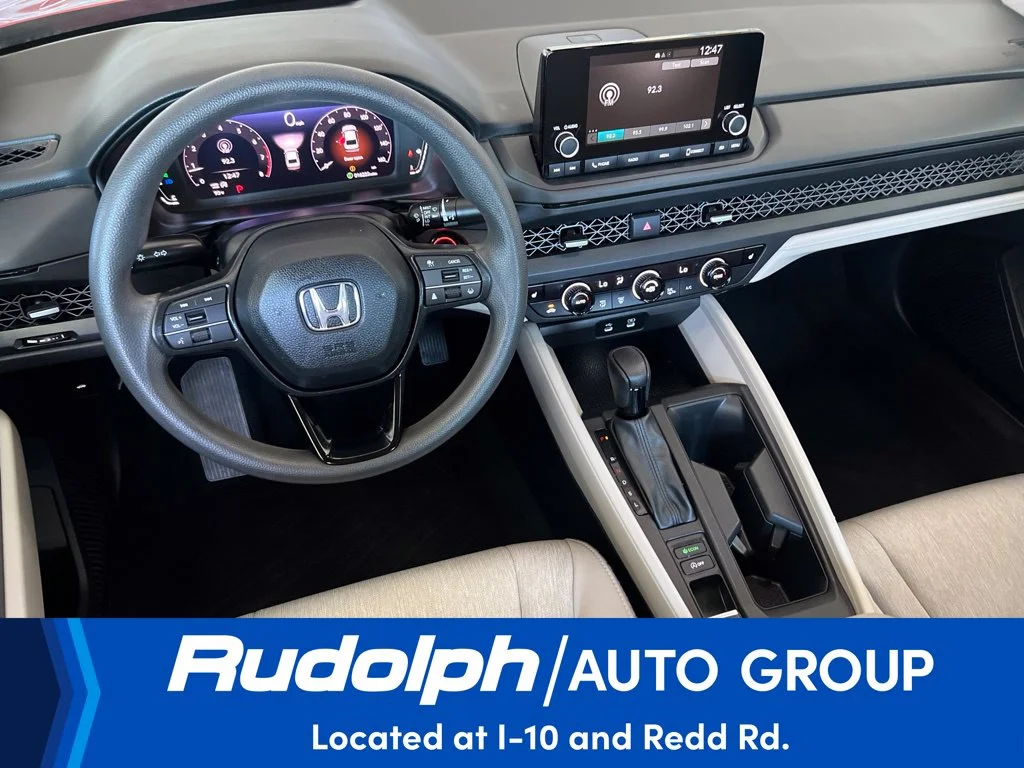 Certified Used 2024 Radiant Red Metallic Honda 1.5T EX image 12