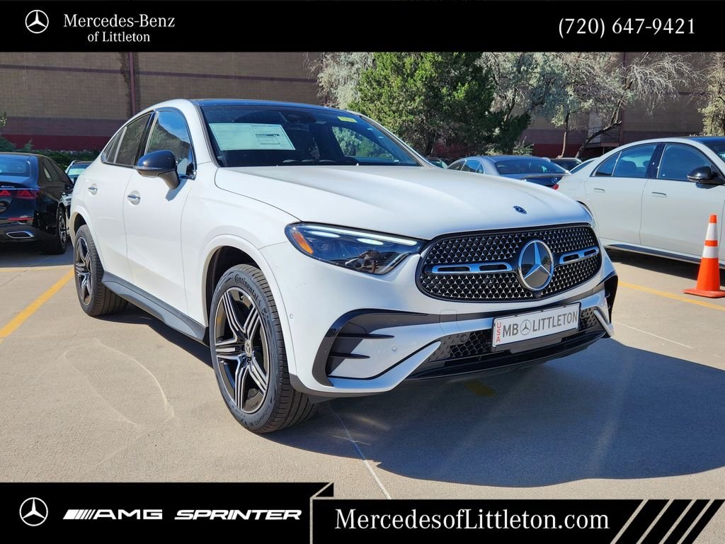 New 2027 Polar White Mercedes-Benz GLC 300 Coupe image 3