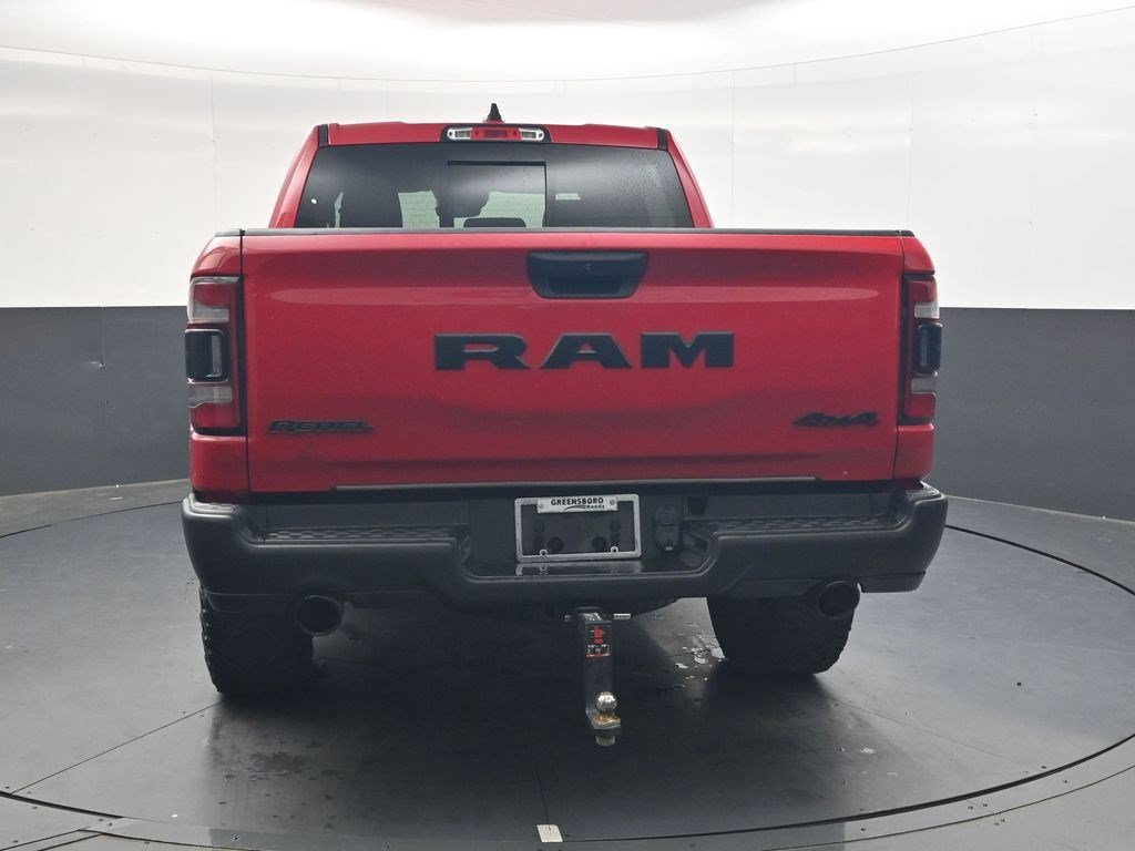 Used 2021 Flame Red Clearcoat Ram Rebel image 5