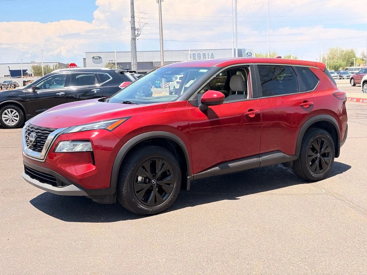 Used 2023 Scarlet Ember Tintcoat Nissan SV image 1