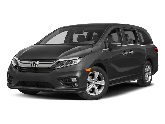 Certified Used 2018 Obsidian Blue Pearl Honda EX image 1