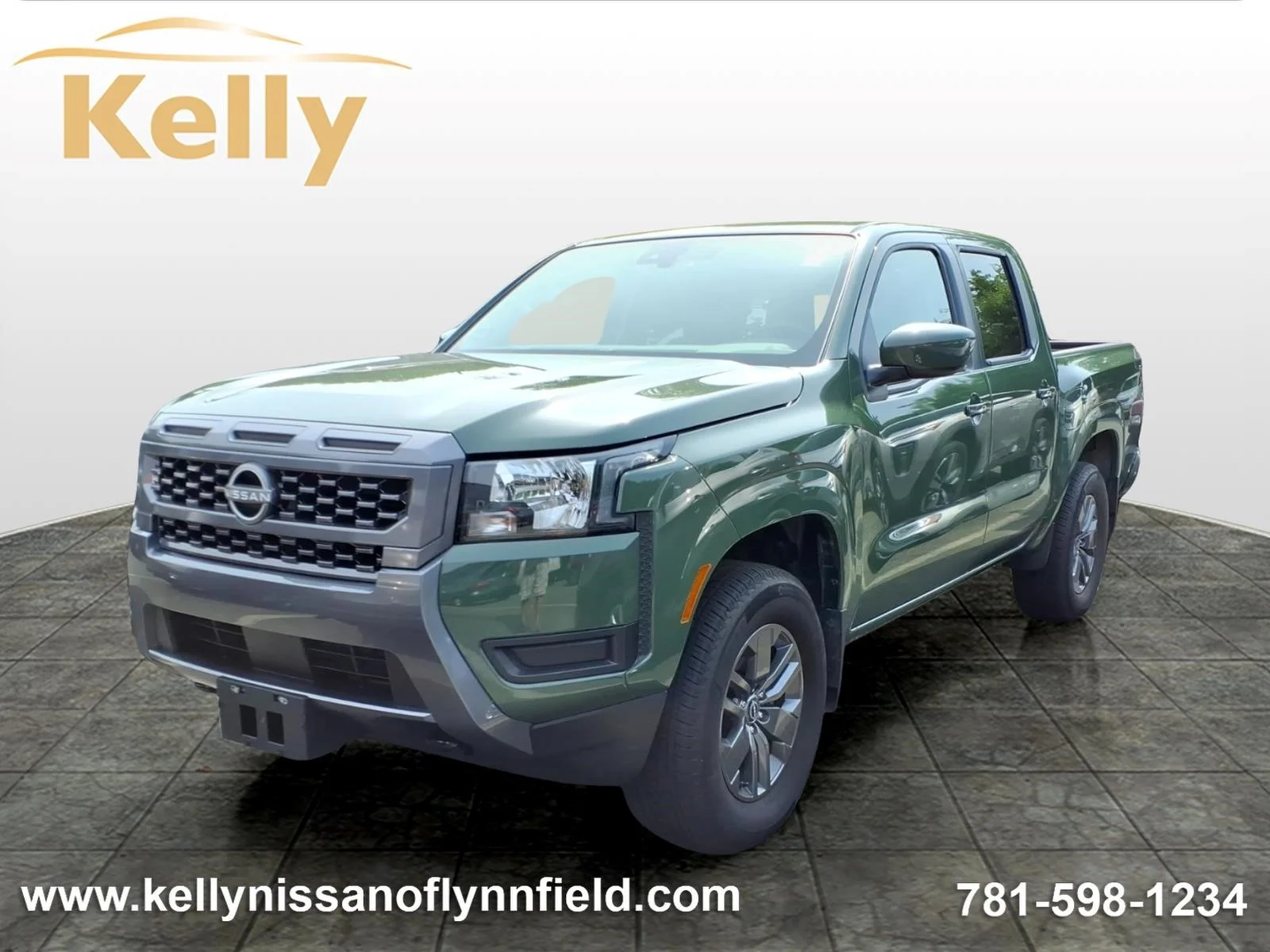 Used 2025 Tactical Green Metallic Nissan SV image 1