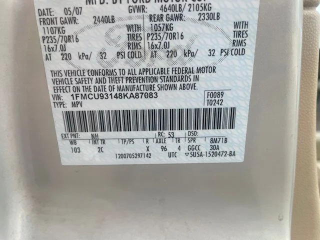Used 2008 Beige Ford XLT image 21
