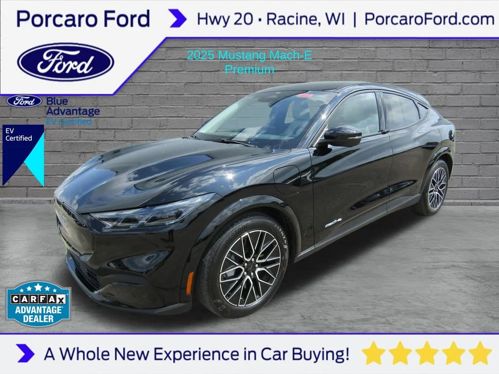 Certified Used 2025 Shadow Black Ford Premium image 1