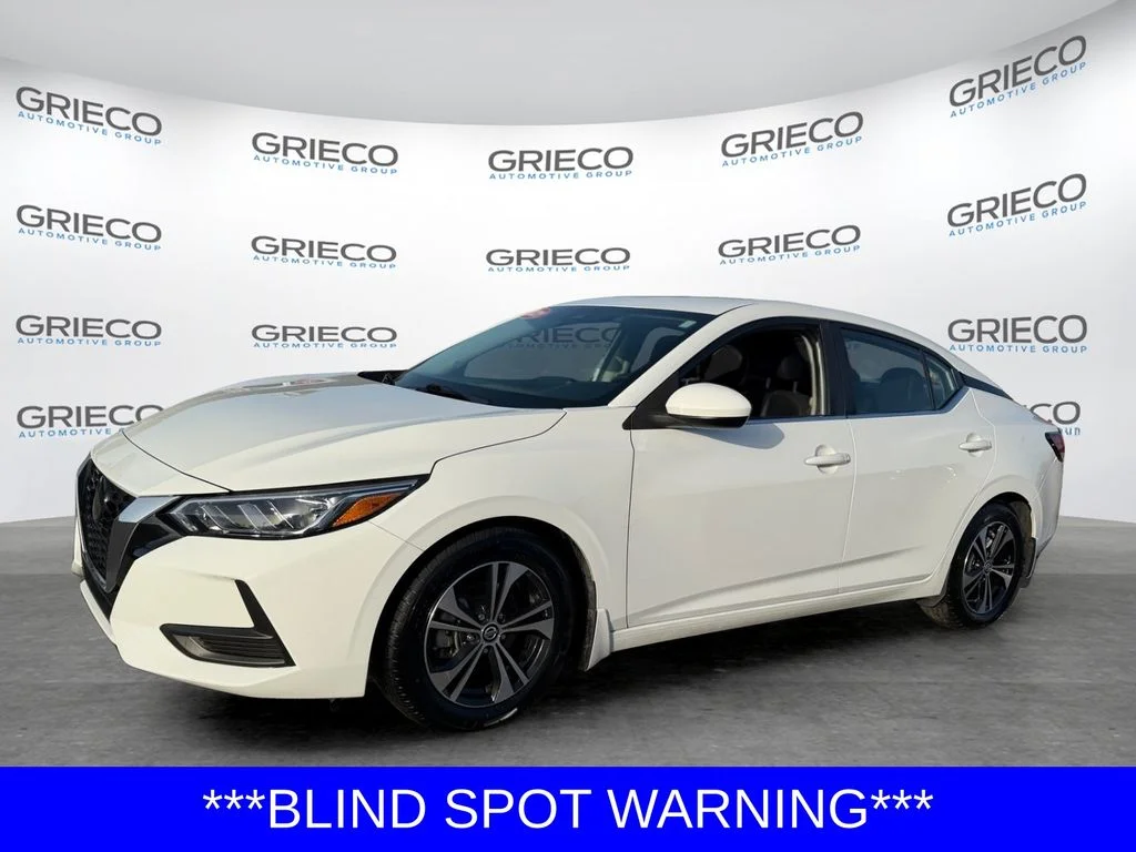 Certified Used 2021 White Nissan SV image 3