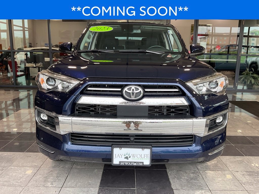Certified Used 2023 Blue Toyota Limited image 2