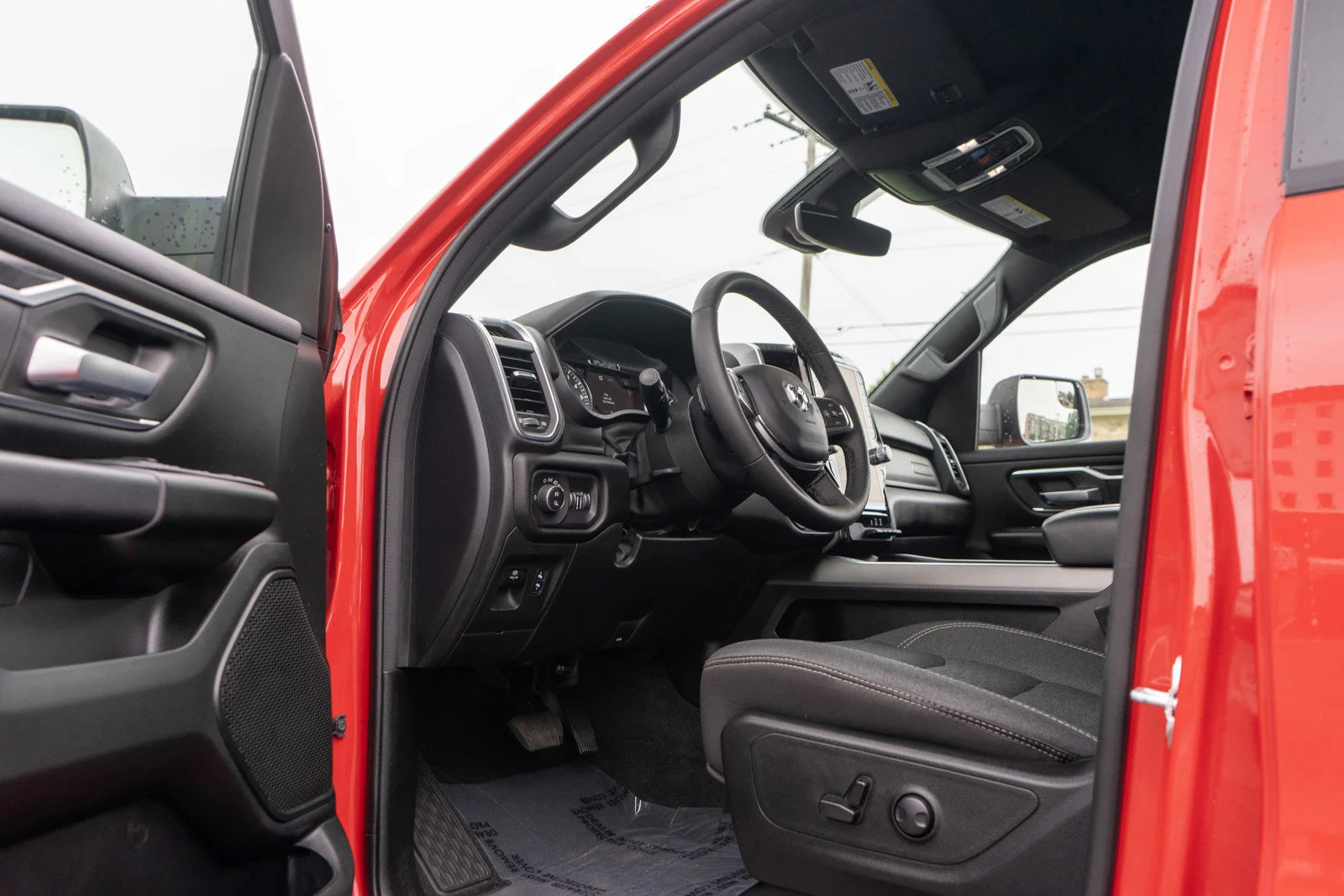 Used 2025 Flame Red Clearcoat Ram Big Horn/Lone Star image 13