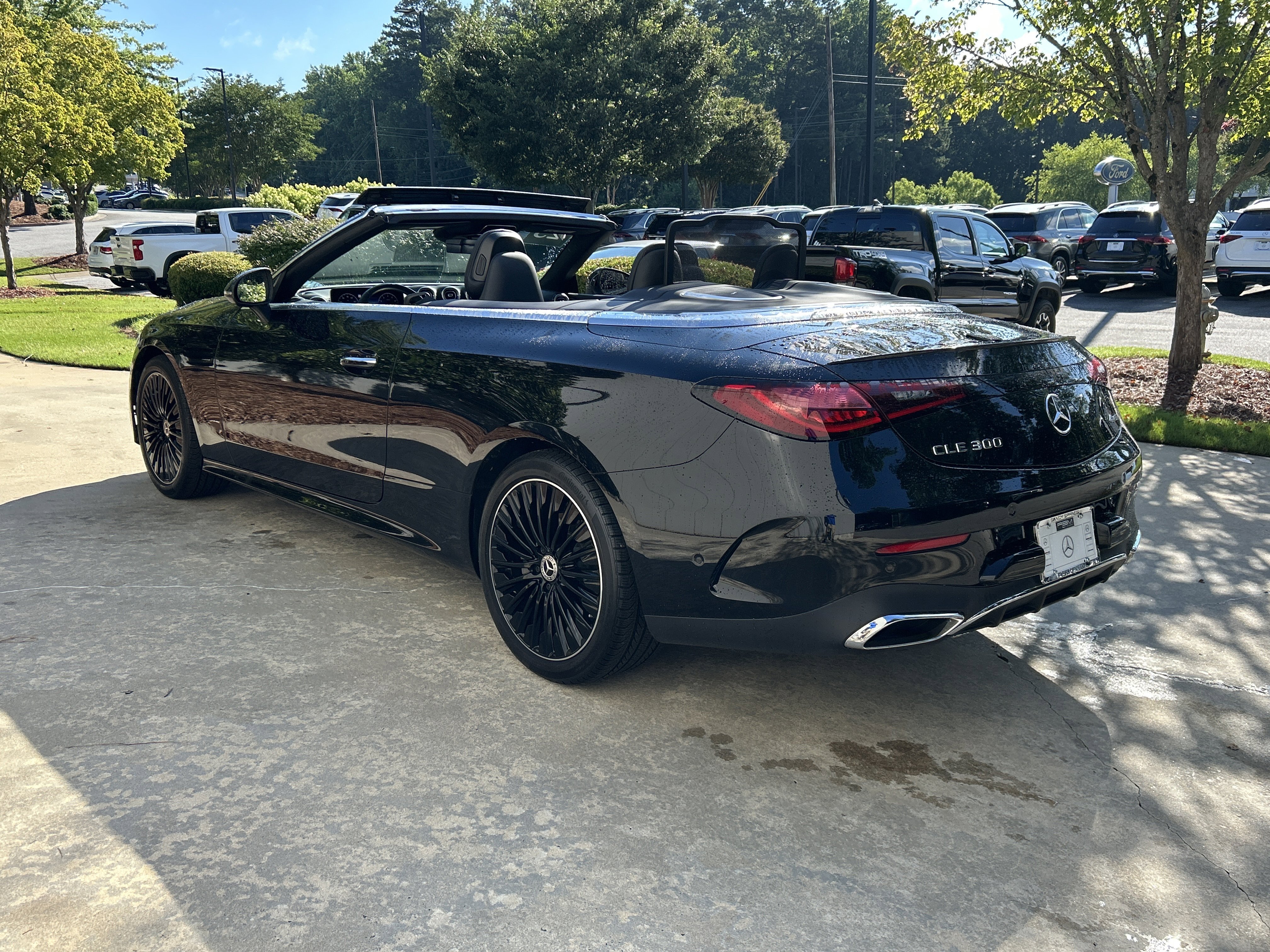 Certified Used 2025 Black Mercedes-Benz CLE 300 4MATIC® Cabriolet image 24